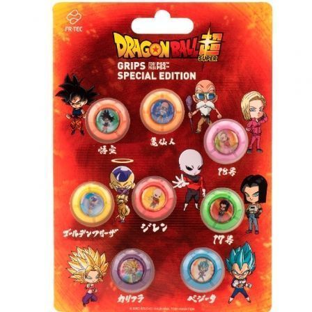 Fr tec Pack de 8 Grips para Mando Set Fighters Special Edition Dragon Ball Super fr-tec Fr tec Pack de 8 Grips para Mando Set Fighters Special Edition Dragon Ball Super fr-tec